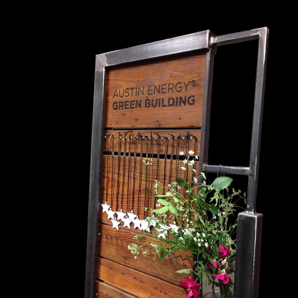 Custom Display Stand for Austin Energy Green Building