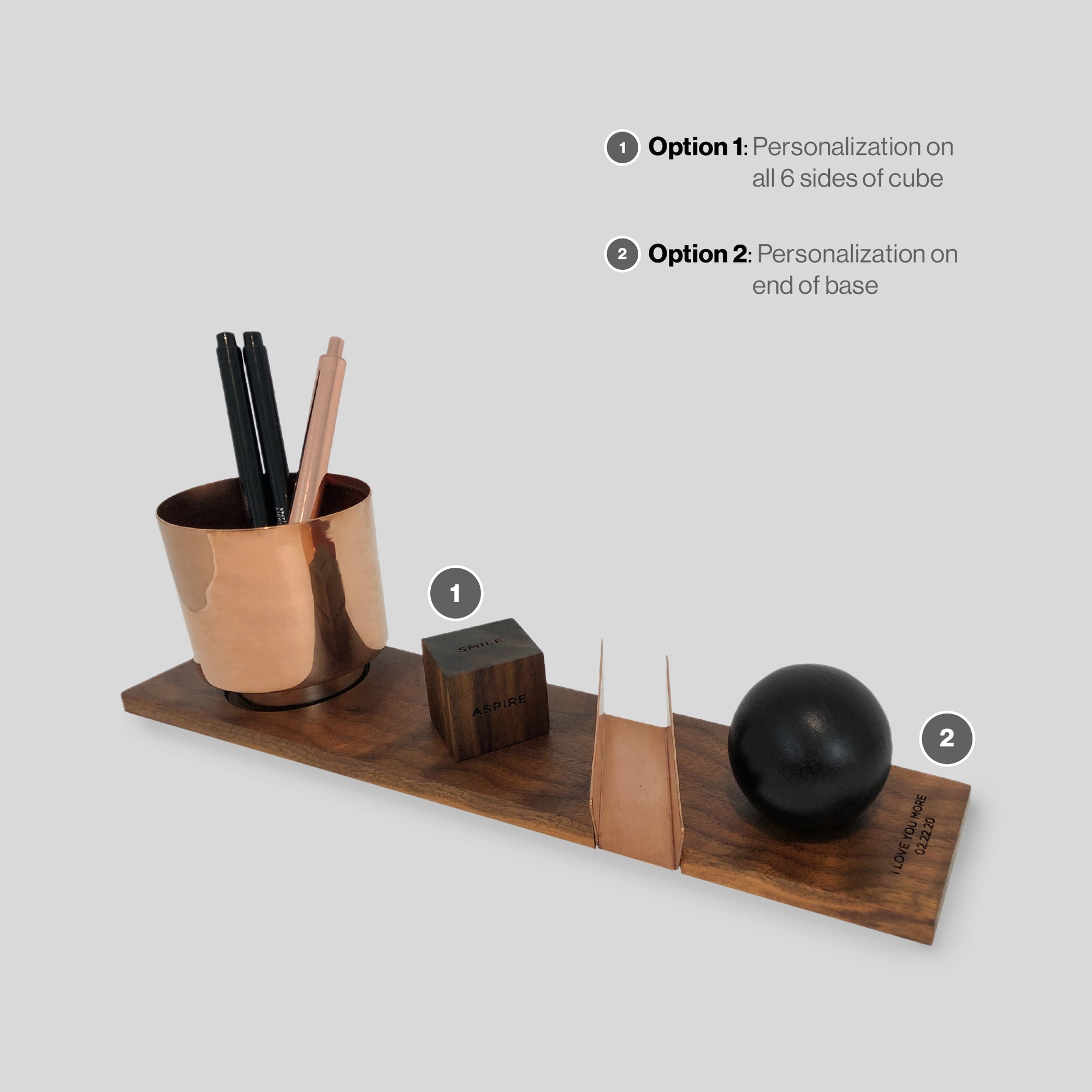 Desk Accessory Lux Cupri